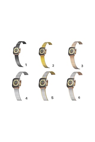 Newface Apple Uyumlu Watch 42mm Made Metal Kordon Glblseme - 42 - Siyah