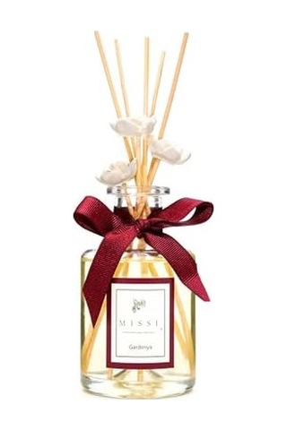 200 Ml Silindir Şişe Bambu Çubuklu Gardenya Oda Kokusu Abundance Prosperity