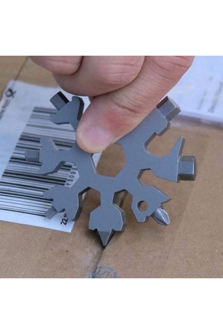 Çok Amaçlı Kar Tanesi Tornavida Seti 18 İn 1 - 9056559796964do Çok Renkli