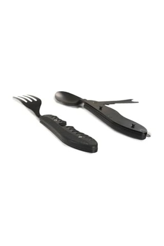Katlanabilir Çatal Bıçak Kaşık Seti - Ayrılabilir, 18 Cm 6999
