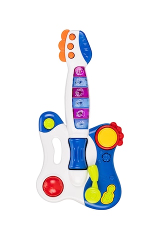 Nini Baby Işıklı Müzikli Gitar Beyaz