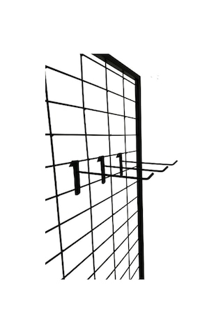 50 Adet, 30 Cm, Siyah Boyalı Tel Pano Kancası, Raf Kancası, Pano Teli, Raf Teli, Askılık Teli Diğer
