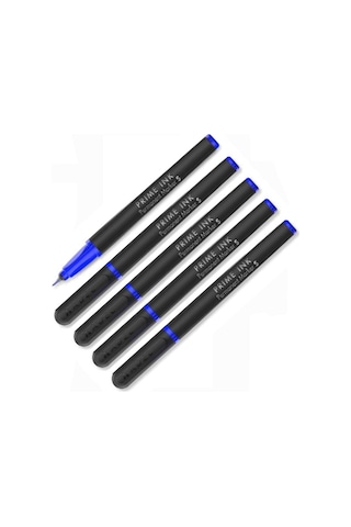 Mavi Asetat Kalemi Permanent S 0,4mm 5 Adet Mavi