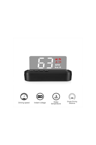 Sones C100 Araba Hud Head-up Display Obd2 Arıza Kodunun Ortadan Kaldırılması Aşırı Hız / Arıza Alarmı