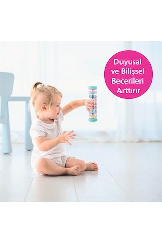 Rossie Yağmur Sesi Duyusal Çıngırak Renkli