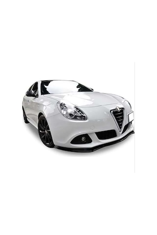 Alfa Romeo Giulietta 3 Parça Ön Lip Parlak Siyah Plastik Ön Ek Karlık 2010+ Karlık+bodykit+ek