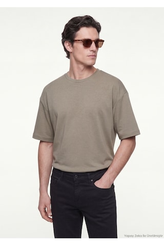 Ramsey Haki Düz Sweatshirt Haki