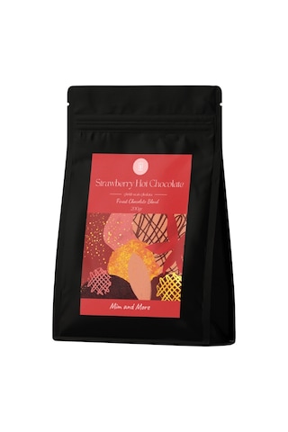 Mim And More Çilekli Sıcak Çikolata Strawberry Hot Chocolate 200 G