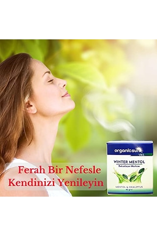 Winter Mentol Buharlaşan Merhem Viks Vikis Mentol Ve Okaliptus 40 Gr