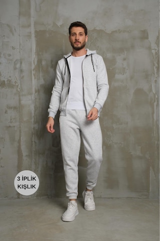 Mysport Erkek 5016 Eşofman Takımı Kar Melanj