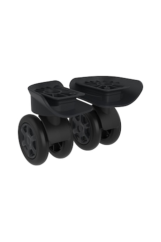 Keo-plus Pp Valiz Tekerleği Sağ Ve Sol Siyah Renk Altın