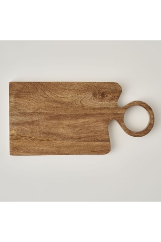 Adrien Mango Kesme Tahtası Kahverengi 38x20x2 Cm Ahşap