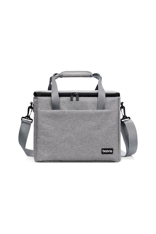 Baona Bn-h001 Dijital Kamera Çantası Rahat Taşınabilir Kamera Su Geçirmez Çanta, Boyut: Büyük Gri Diğer