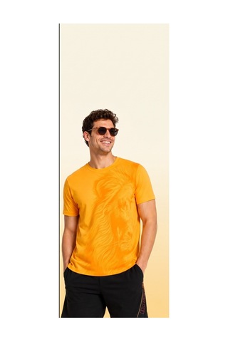 Galatasaray Lisanslı Taraftar T-shirt Siyah - Sarı
