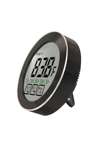 Sones 3'ü 1 Arada Oda Sıcaklığı Ölçümü + Prob Gıda Ölçümü + Geri Sayım Fonksiyonu Çok İşlevli Termometre Siyah