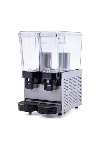 Samixir Klasik Twin 20+20 Lt Fıskiyeli Soğuk İçecek Makinesi 40-ssı