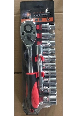 Solid Lokma Takımı 12 Parça Profesyonel 1/2