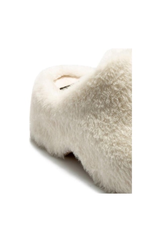 Twigy Lilo Kadın Ev Terliği Beyaz 36/40 AA0085A Beyaz