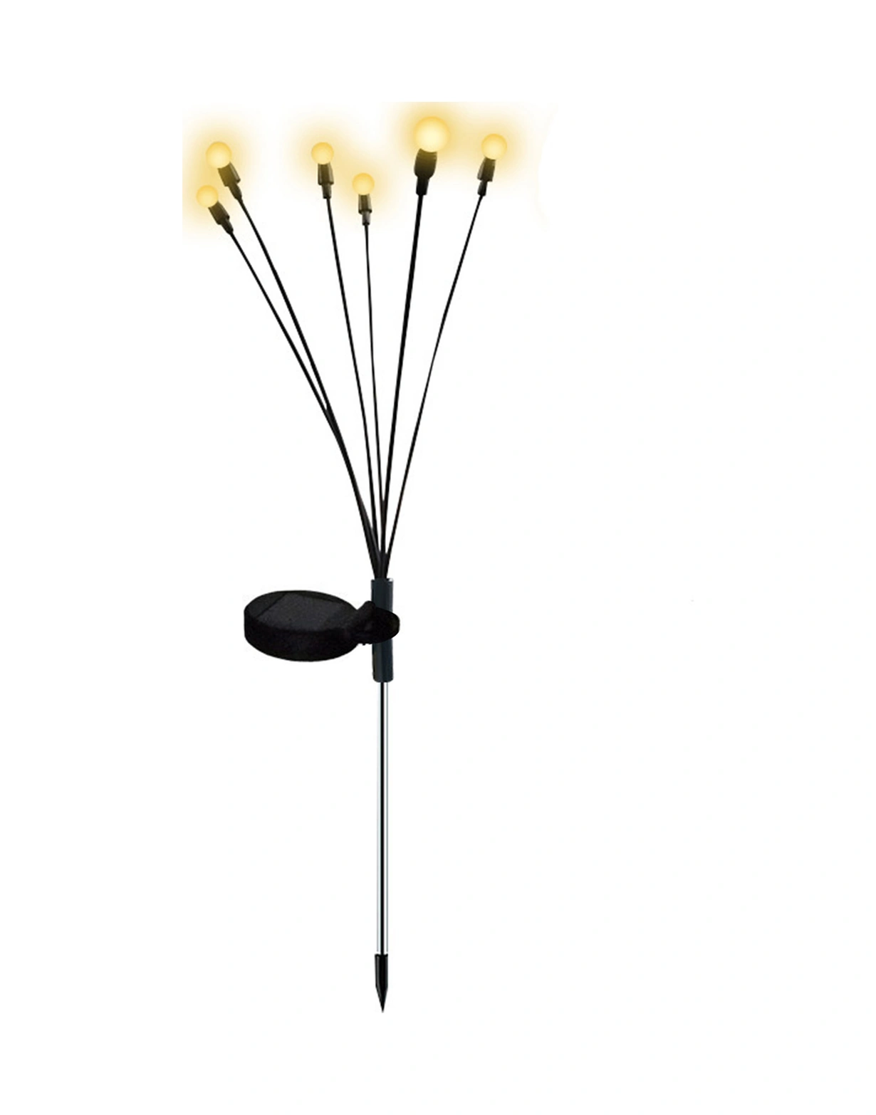 Xindoker Güneş Enerjili Sallanabilir Top Lambası - Bahçe Dekorasyon Işığı, Ip65 Su Geçirmez, 600mah Pil, Islak Işık, Dış Mekan Dekoru