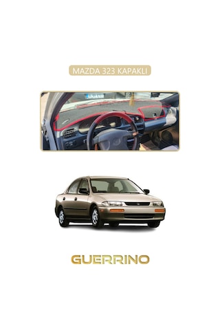 Mazda 323 Kapaklıtorpido Koruma Halısı Bej Kenar