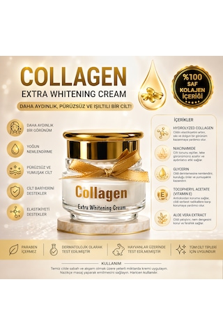 Arenist Collagen Ekstra Nemlendirici ve Aydınlatıcı Yüz Kremi 50 ML