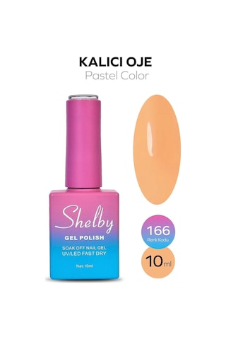 Shelby 10 Ml. A166 Pastel Renk Kalıcı Oje