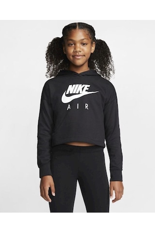 Nıke Aır Hoodıe Kız Çocuk Kapş.crop Sweatshırt Cj7413-010