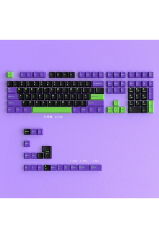 Mekanik Klavye Tuş Başlıkları Pbt Malzeme 126 Tuş Keycaps