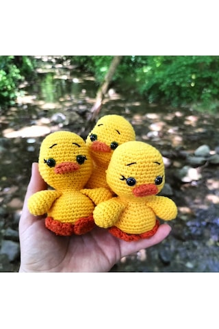 Amigurumi Sevimli Ördek Yavruları Civciv Oyuncak Amigurumi Sevimli Ördek Yavruları Civciv Oyuncak