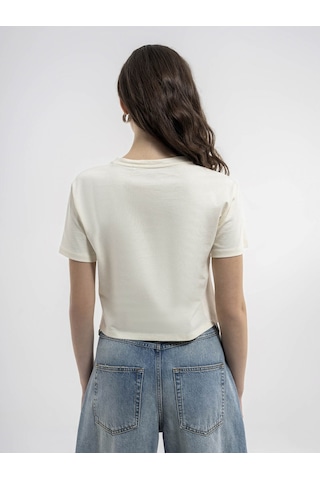 Loft Kadın T-shirt Ekru Lf2035297 24yp69000209 P6983 Ekru
