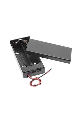 Powermaster 2'li Aa Kapaklı Switch'li Pil Yuvası Ic-233c