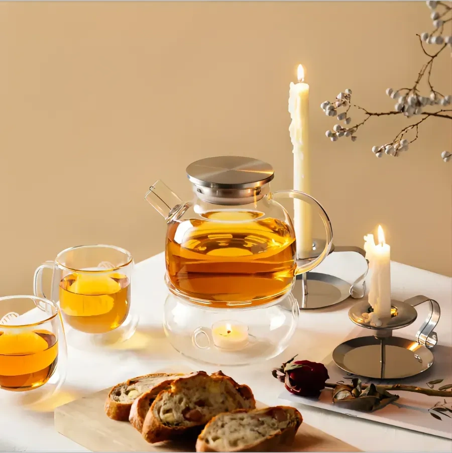 Cnglass Demlik Su Isıtıcı Metal Kapaklı 900 Ml 195802460 Metal