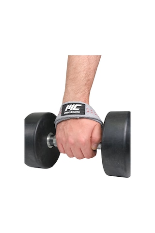 Musclecloth 8 Loop Lifting Straps Gri