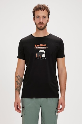 Bad Bear Derek T-shırt Nıght Erkek Tişört Siyah S-xxl 001