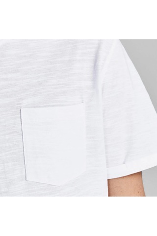 Jack & Jones Jack&jones Blatropic Solid Erkek Mavi Yuvarlak Yaka Tişört Mavi