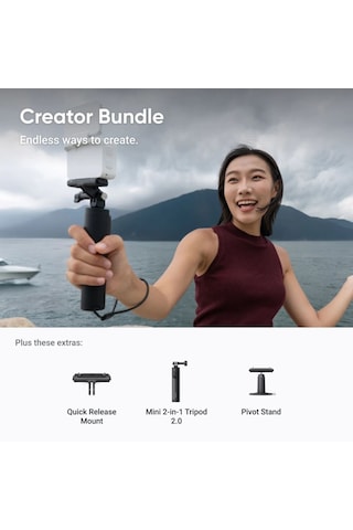Insta360 Go Ultra Arktik Beyaz Monte Edilebilir Kamera Oluşturucu Paketi Inst-cınsabea
