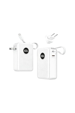 Swııspower Sp-28 22.5w 10000 Mah Taşınabilir Powerbank - Beyaz
