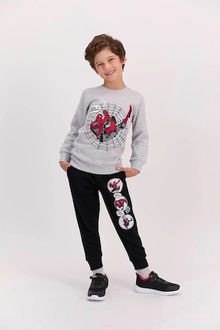 Spiderman Spıder-man Erkek Çocuk Eşofman Takımı D4620-3 22k Gri Melanj