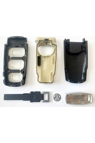 Gma Keys Volkswagen Passat Uyumlu Smart Kumanda Kabı Anahtar Kabı 3 Buton