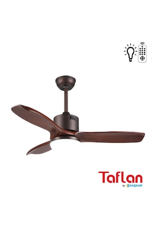 Taflan - Kaşkar F42206 Uzaktan Kumandalı Lambalı Tavan Vantilatör