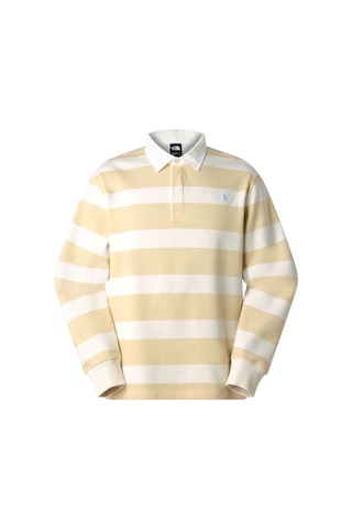 The North Face U Rugby Polo Sweatshırt Unisex Tişört Nf0a8gawjn51 Beyaz