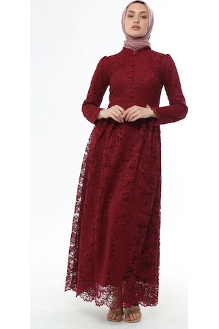 Modi Ahunisa Henna Abiye Bordo 5646