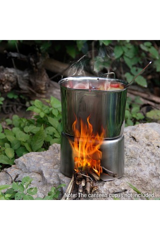 Symbee Tomshoo Paslanmaz Çelik Mutfak Kupa Tutucu, Isıtıcı İçin Konstrüksiyon Aparatı 127x77x77mm Gümüş