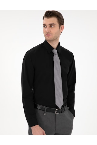 Pierre Cardin Erkek Siyah Gömlek Basic 50307198-vr046 Siyah