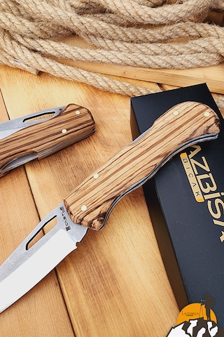 Zeytin Sap Kamp Çakısı Outdoor Piknik Çakısı Bahçe Çakısı Çkp-823 Çok Renkli