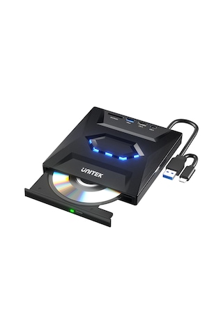 Unıtek Harici Dvd-rw Usb Type-c/a 5in1 Dock T1037a