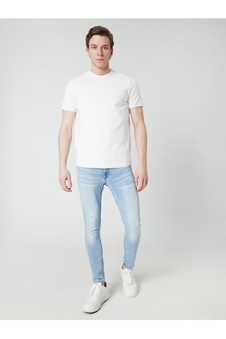 LOFT Regular Fit Erkek Tshirt K.kol Lf2029954 Q1.v1 Beyaz