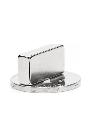 20x10x5 Mm Neodyum Mıknatıs - 1 Adet