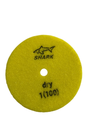 Shark Elmas Kuru Parlatma Zımpara Pedi Granit& Porselen&mermer