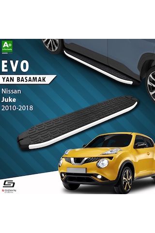S-dizayn Nissan Juke Evo Aluminyum Yan Basamak 173 Cm 2010-2018